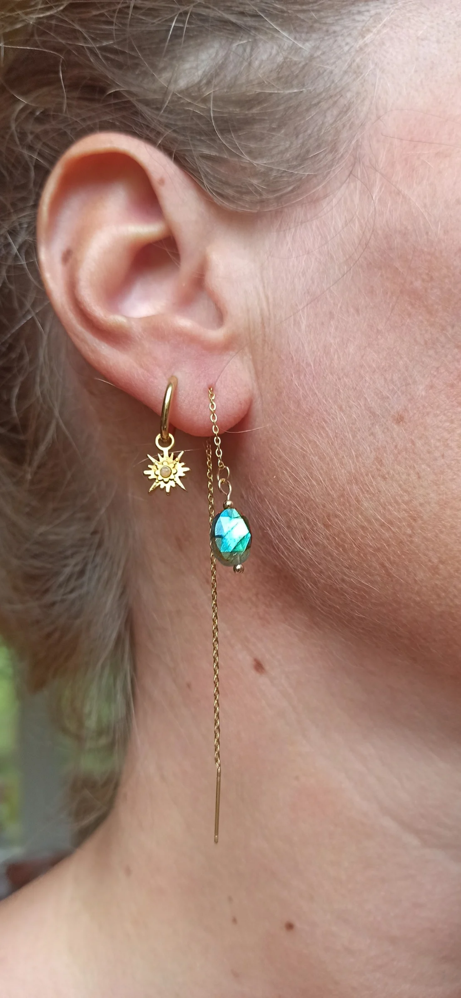 Pull-through labradoriet