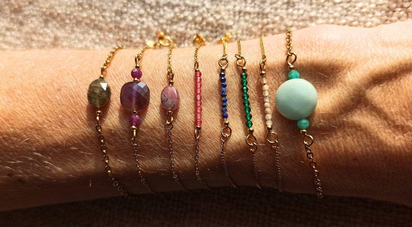 Luxe gold plated armbanden