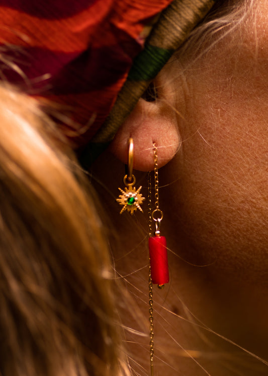 Creolen met sterretjes