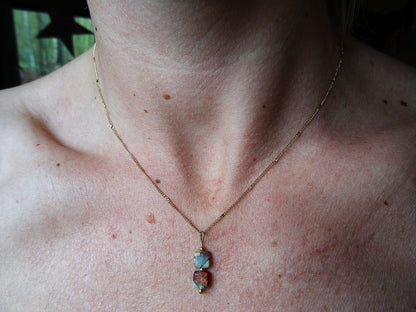 Ketting chalcedoon
