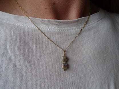 Ketting chalcedoon