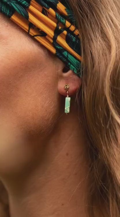 Zonneknopje turquoise sediment