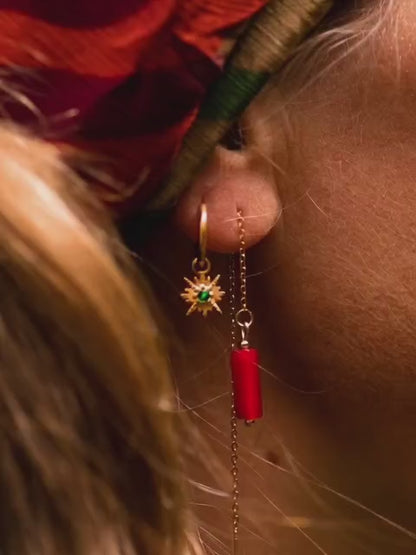 Creolen met sterretjes